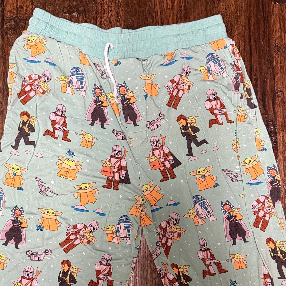 Little Sleepies Mandolorian Men’s PJ pant size L - Picture 4 of 6